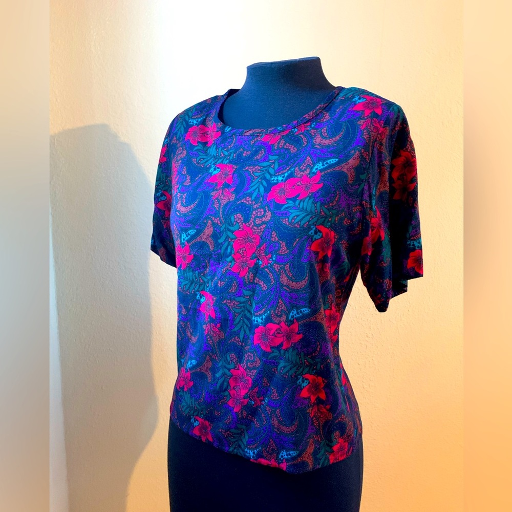 Vintage 80’s 90’s Floral Top